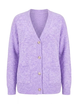Foto van product Ulla Popken Gebreid vest lavendel