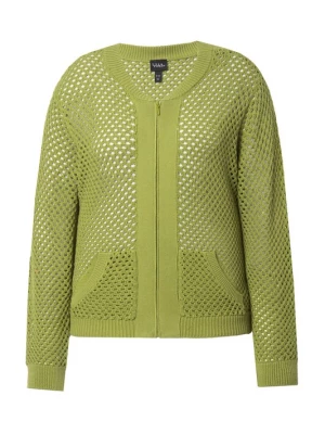 Foto van product Ulla Popken Gebreid vest lichtgroen