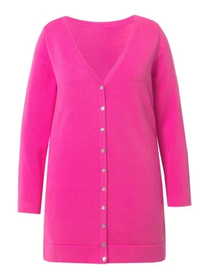 Foto van product Ulla Popken Gebreid vest magenta