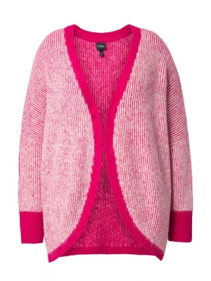 Foto van product Ulla Popken Gebreid vest magenta / roze gemêleerd