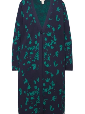 Foto van product Ulla Popken Gebreid vest marine / groen