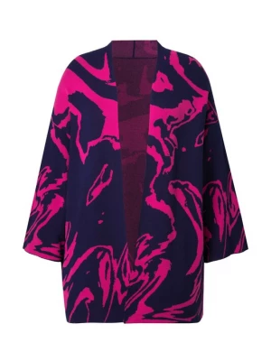 Foto van product Ulla Popken Gebreid vest marine / pink
