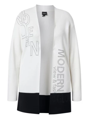 Foto van product Ulla Popken Gebreid vest offwhite