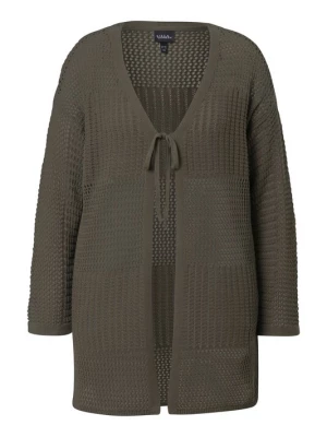 Foto van product Ulla Popken Gebreid vest olijfgroen