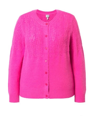 Foto van product Ulla Popken Gebreid vest pink
