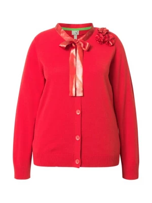 Foto van product Ulla Popken Gebreid vest rood