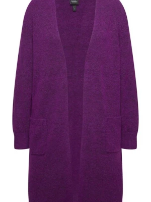 Foto van product Ulla Popken Gebreid vest roodviolet