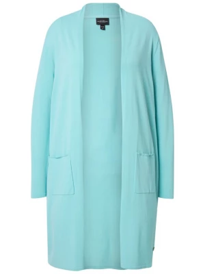 Foto van product Ulla Popken Gebreid vest turquoise