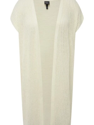 Foto van product Ulla Popken Gebreid vest wit
