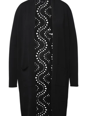 Foto van product Ulla Popken Gebreid vest zwart
