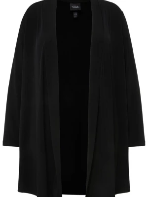 Foto van product Ulla Popken Gebreid vest zwart
