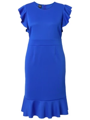 Foto van product Ulla Popken Kokerjurk royal blue / koningsblauw