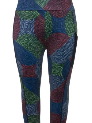 Foto van product Ulla Popken Leggings marine / donkergroen / aubergine