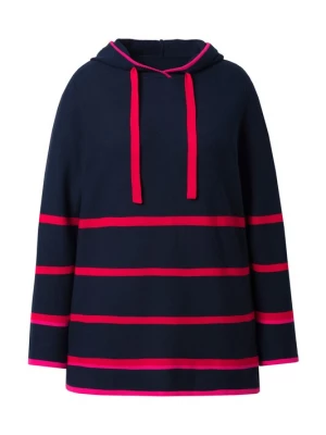 Foto van product Ulla Popken Oversized trui marine / rood