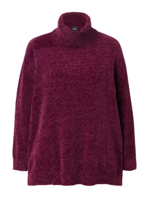 Foto van product Ulla Popken Oversized trui wijnrood