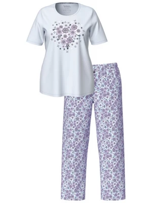 Foto van product Ulla Popken Pyjama blauw / lichtblauw