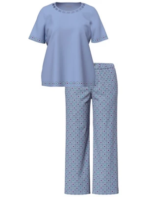 Foto van product Ulla Popken Pyjama duifblauw / gemengde kleuren