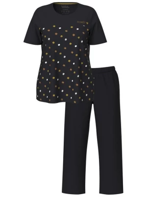 Foto van product Ulla Popken Pyjama geel / zwart / wit