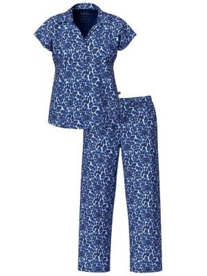 Foto van product Ulla Popken Pyjama nachtblauw / wit