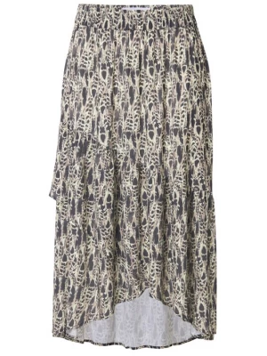 Foto van product Ulla Popken Rok beige / bruin / antraciet / groen