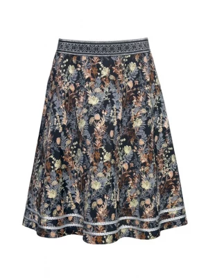 Foto van product Ulla Popken Rok gemengde kleuren / zwart