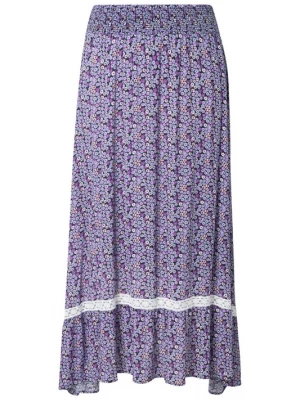 Foto van product Ulla Popken Rok lavendel / wit