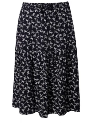 Foto van product Ulla Popken Rok zwart / wit