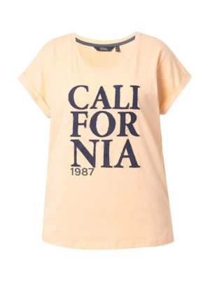 Foto van product Ulla Popken Shirt abrikoos / zwart