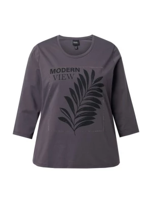 Foto van product Ulla Popken Shirt antraciet / zwart