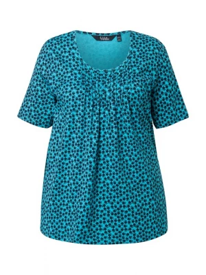 Foto van product Ulla Popken Shirt aqua / donkerblauw