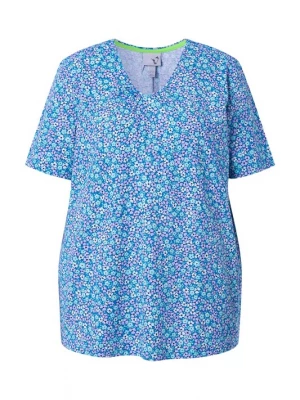 Foto van product Ulla Popken Shirt aqua / gemengde kleuren