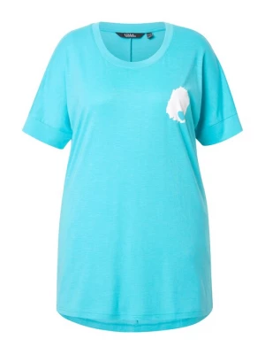 Foto van product Ulla Popken Shirt aqua / wit