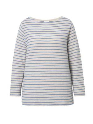 Foto van product Ulla Popken Shirt beige / blauw