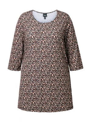 Foto van product Ulla Popken Shirt beige / bruin / zwart