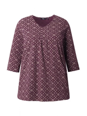 Foto van product Ulla Popken Shirt beige / cyclaam