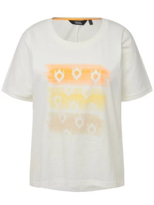 Foto van product Ulla Popken Shirt beige / geel / oranje / offwhite