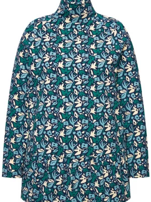 Foto van product Ulla Popken Shirt beige / marine / lichtblauw / groen