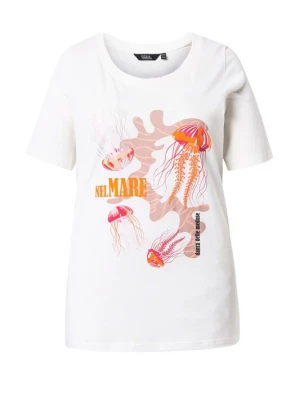 Foto van product Ulla Popken Shirt beige / oranje / offwhite