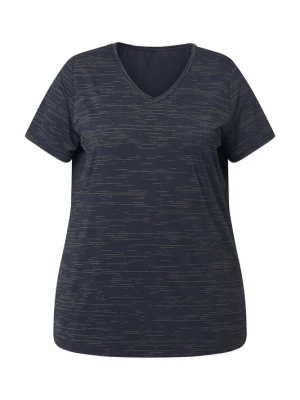 Foto van product Ulla Popken Shirt beige / zwart / zilver
