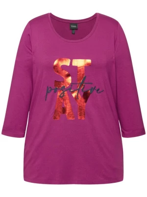 Foto van product Ulla Popken Shirt bessen / oranje / zwart