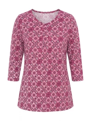 Foto van product Ulla Popken Shirt bessen / pink / donkerrood