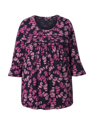 Foto van product Ulla Popken Shirt bessen / zwart