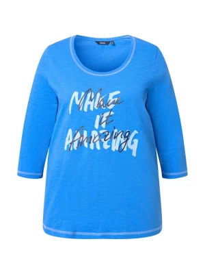 Foto van product Ulla Popken Shirt blauw / cyaan blauw