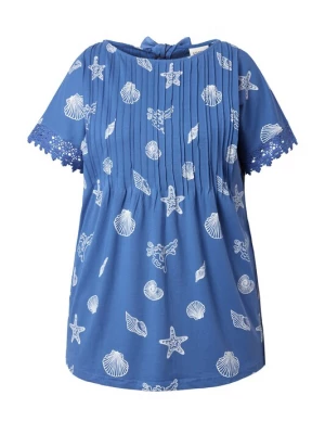 Foto van product Ulla Popken Shirt blauw denim