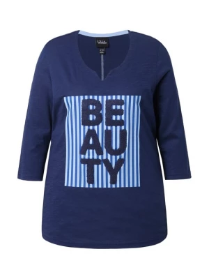 Foto van product Ulla Popken Shirt blauw / donkerblauw