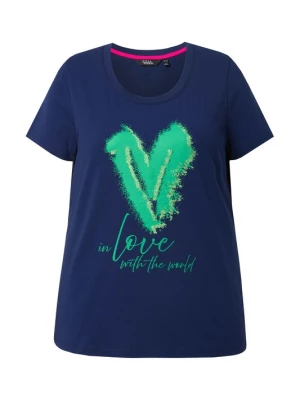 Foto van product Ulla Popken Shirt blauw / donkerblauw