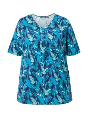 Foto van product Ulla Popken Shirt blauw / donkerblauw