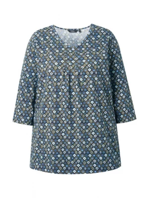 Foto van product Ulla Popken Shirt blauw / donkerblauw
