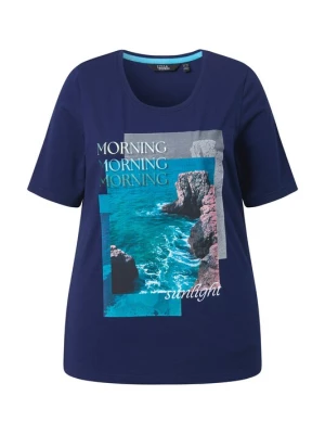 Foto van product Ulla Popken Shirt blauw / donkerblauw / grijs