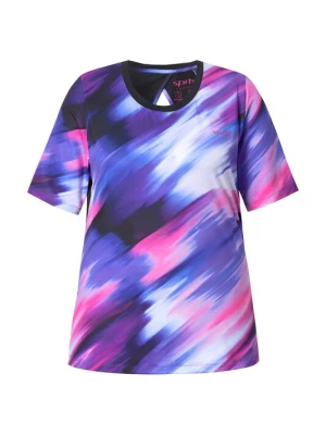 Foto van product Ulla Popken Shirt blauw / donkerblauw / rosa / zwart